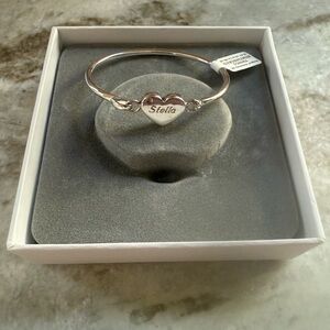 Girls engraved bracelet